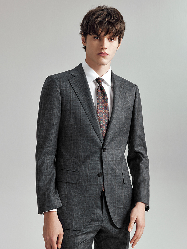 ขนสัตว์ 100% ชุดสําหรับชาย SLI - Men Formal Wear Fashion บทวิจารณ์และราคา