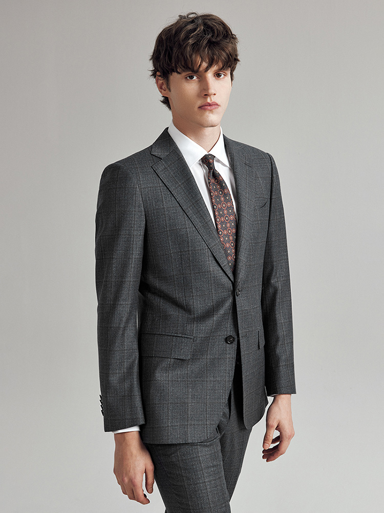 ขนสัตว์ 100% ชุดสําหรับชาย SLI - Men Formal Wear Fashion บทวิจารณ์และราคา