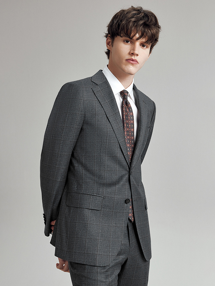 ขนสัตว์ 100% ชุดสําหรับชาย SLI - Men Formal Wear Fashion บทวิจารณ์และราคา