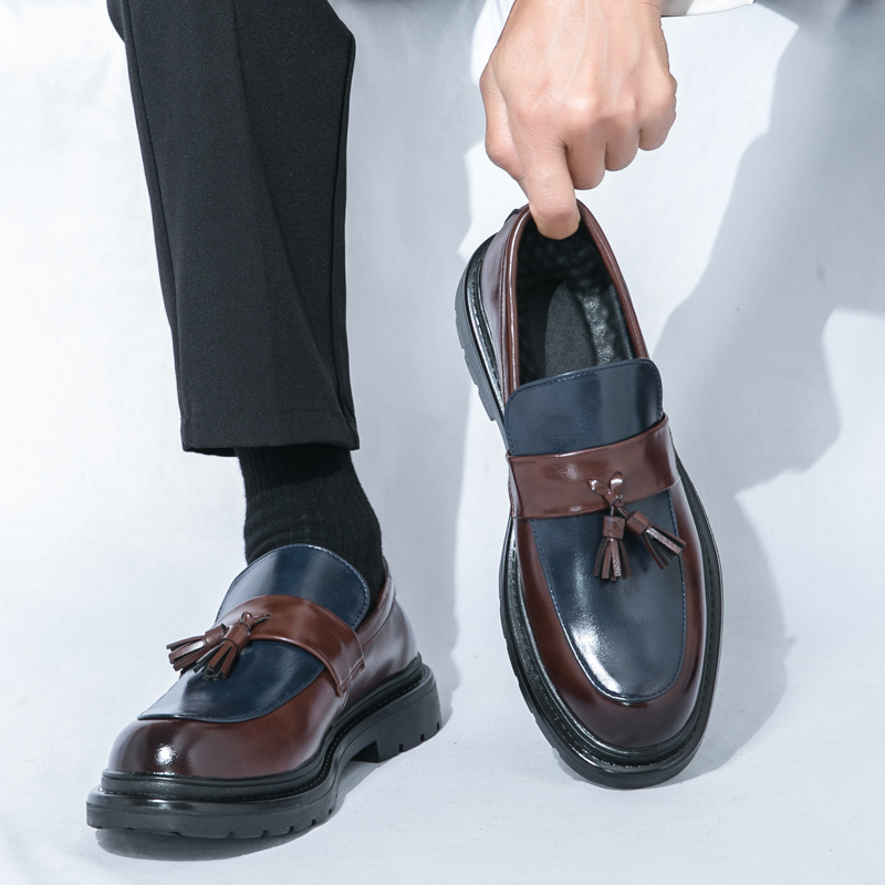 รองเท้าหนังลำลองผู้ชายแบรนด์แฟ - Men Formal Wear Fashion บทวิจารณ์และราคา