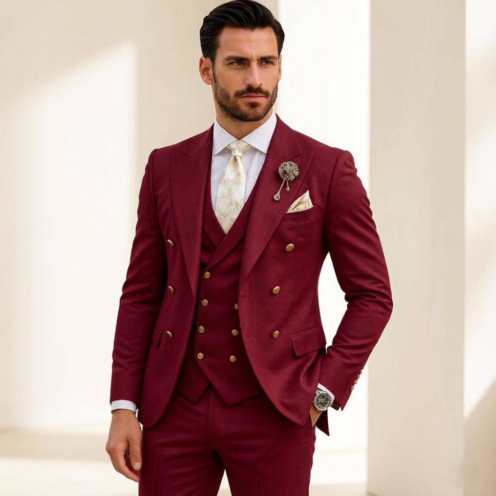 ชุดสูทแต่งงานสีงาช้างสำหรับผู้ - Men Formal Wear For Wedding บทวิจารณ์และราคา