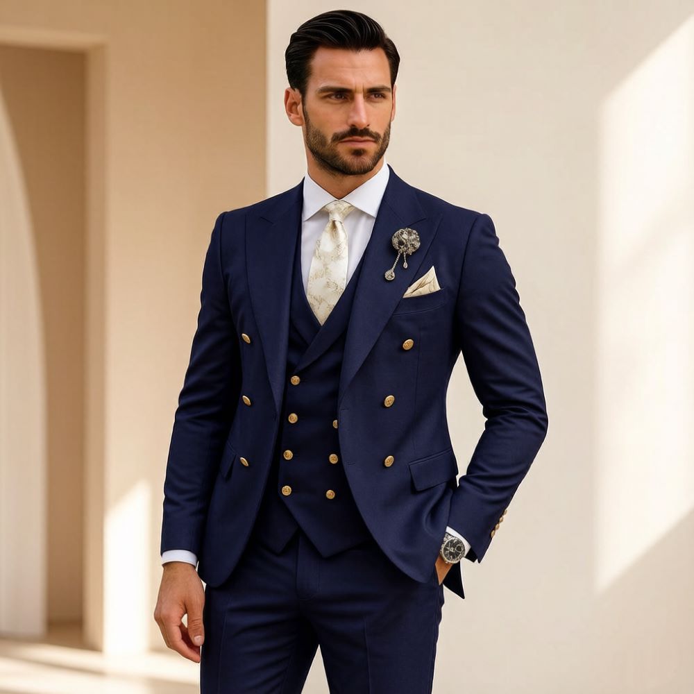 ชุดสูทแต่งงานสีงาช้างสำหรับผู้ - Men Formal Wear For Wedding บทวิจารณ์และราคา