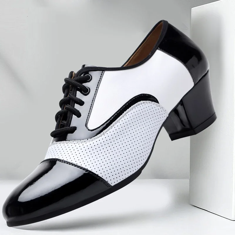 โมเดิร์นรองเท้าเต้นรําสําหรับช - Men Formal Wear Shoes บทวิจารณ์และราคา