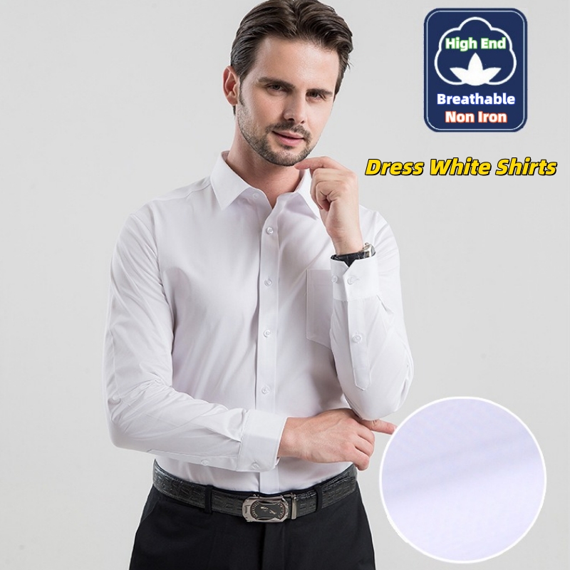 เสื้อเชิ้ตสีขาวสำหรับนักธุรกิจ - High End Men'S Formal Wear บทวิจารณ์และราคา
