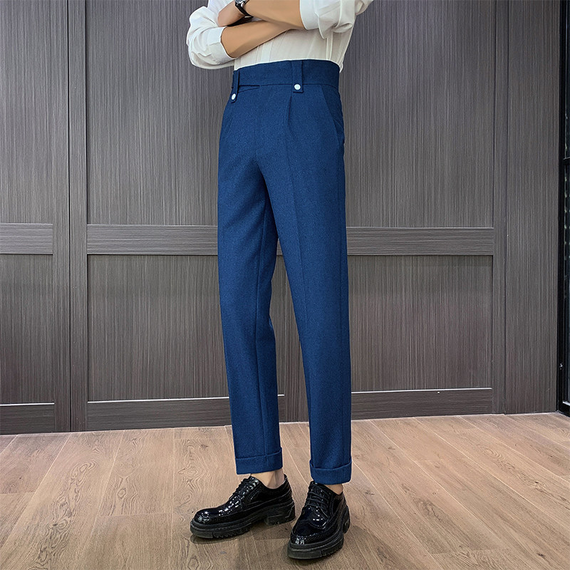 กางเกงขายาวทรงตรงเอวสูง Naples - Men Formal Wear Top บทวิจารณ์และราคา