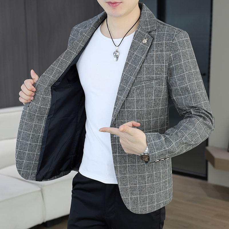เสื้อเบลเซอร์ผู้ชายสำหรับกิจกร - Men Formal Wear Fashion บทวิจารณ์และราคา