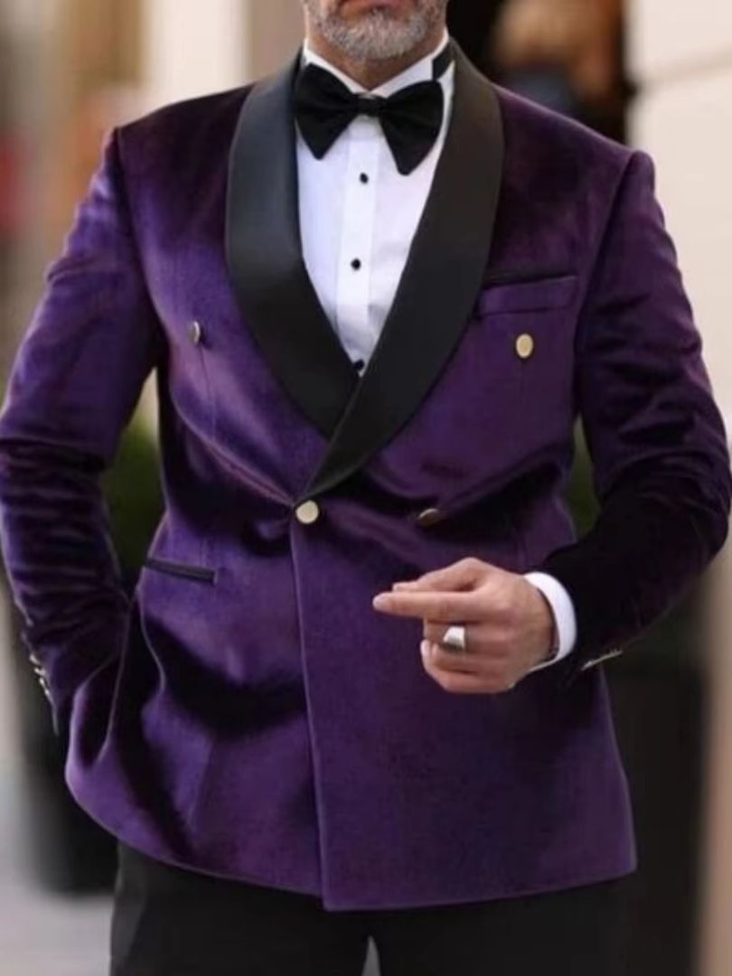 ชุดสูทกำมะหยี่สำหรับงานแต่งงาน - Men Formal Wear Top บทวิจารณ์และราคา
