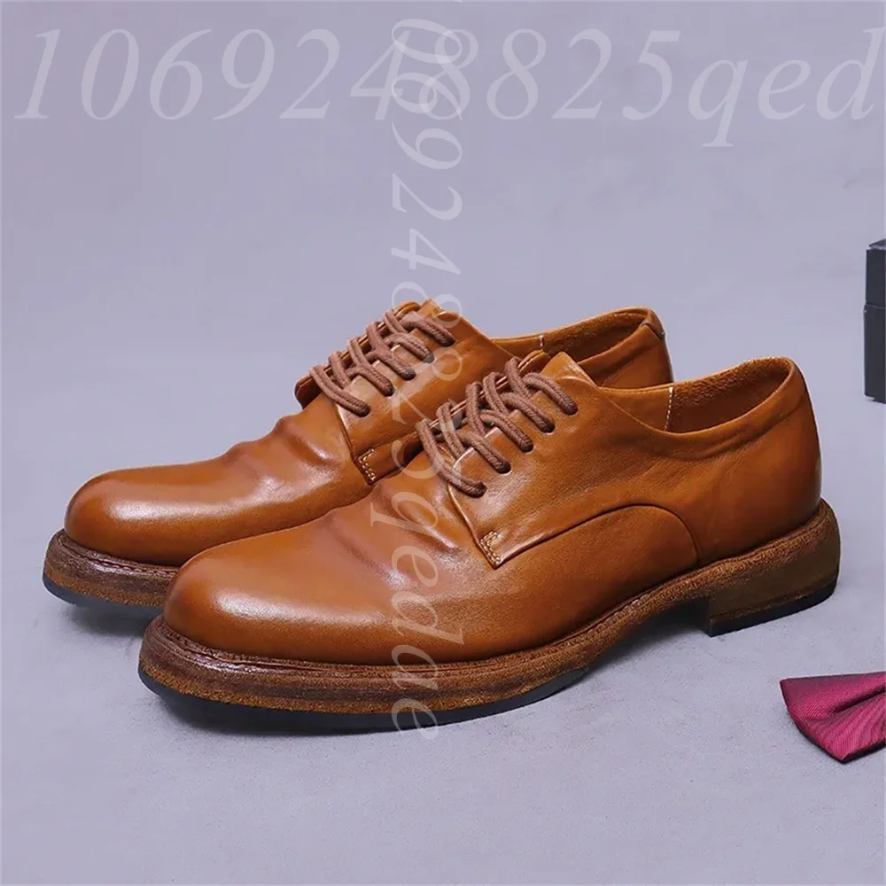รองเท้าอ็อกซ์ฟอร์ดผูกเชือกสไตล - Formal Men Daily Wear Footwear บทวิจารณ์และราคา