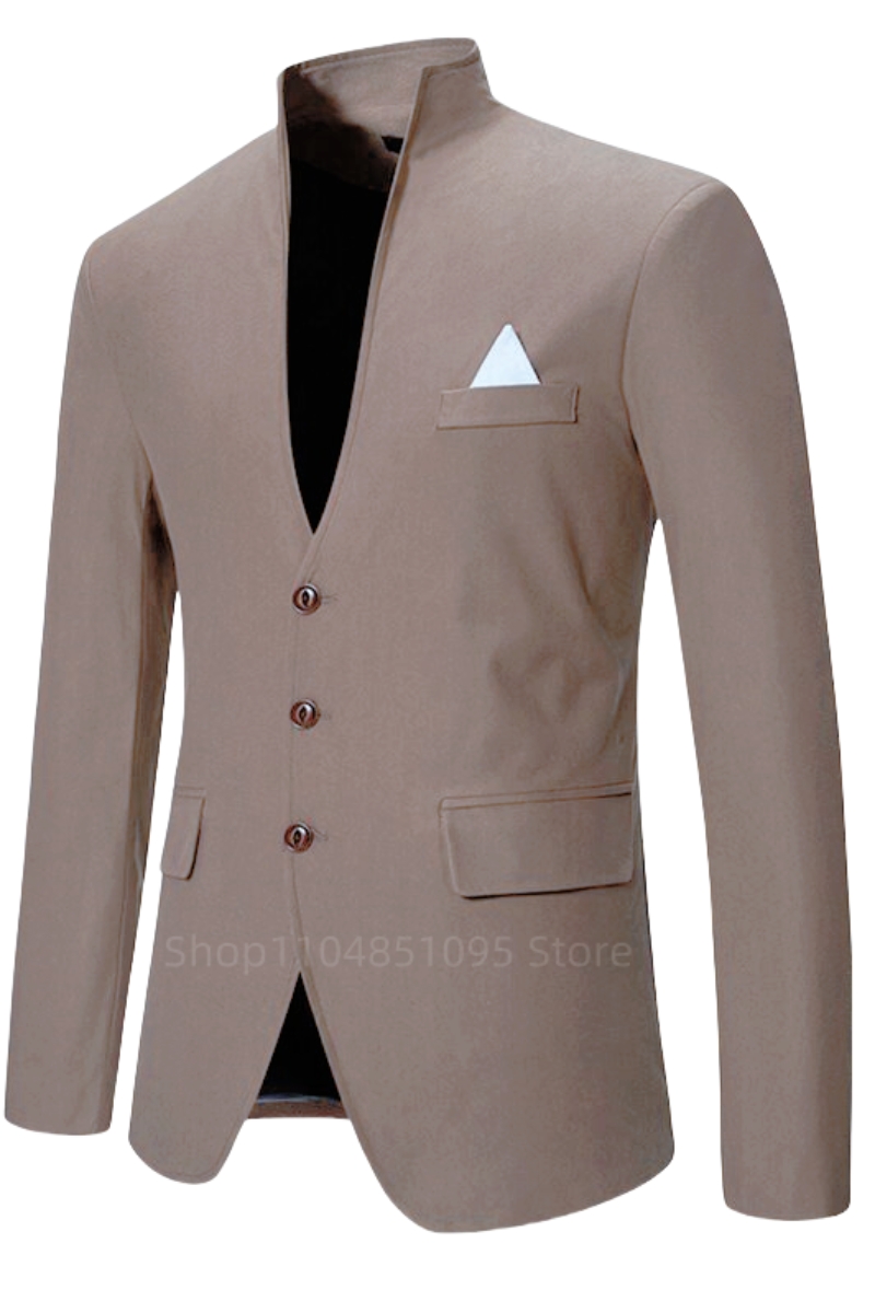 เสื้อทักซิโด้ลำลองสำหรับผู้ชาย - Men Formal Wear Top บทวิจารณ์และราคา