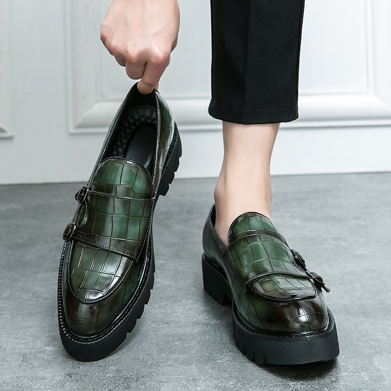 แบรนด์แฟชั่นรองเท้าหนังลําลองผ - Men Formal Wear Fashion บทวิจารณ์และราคา